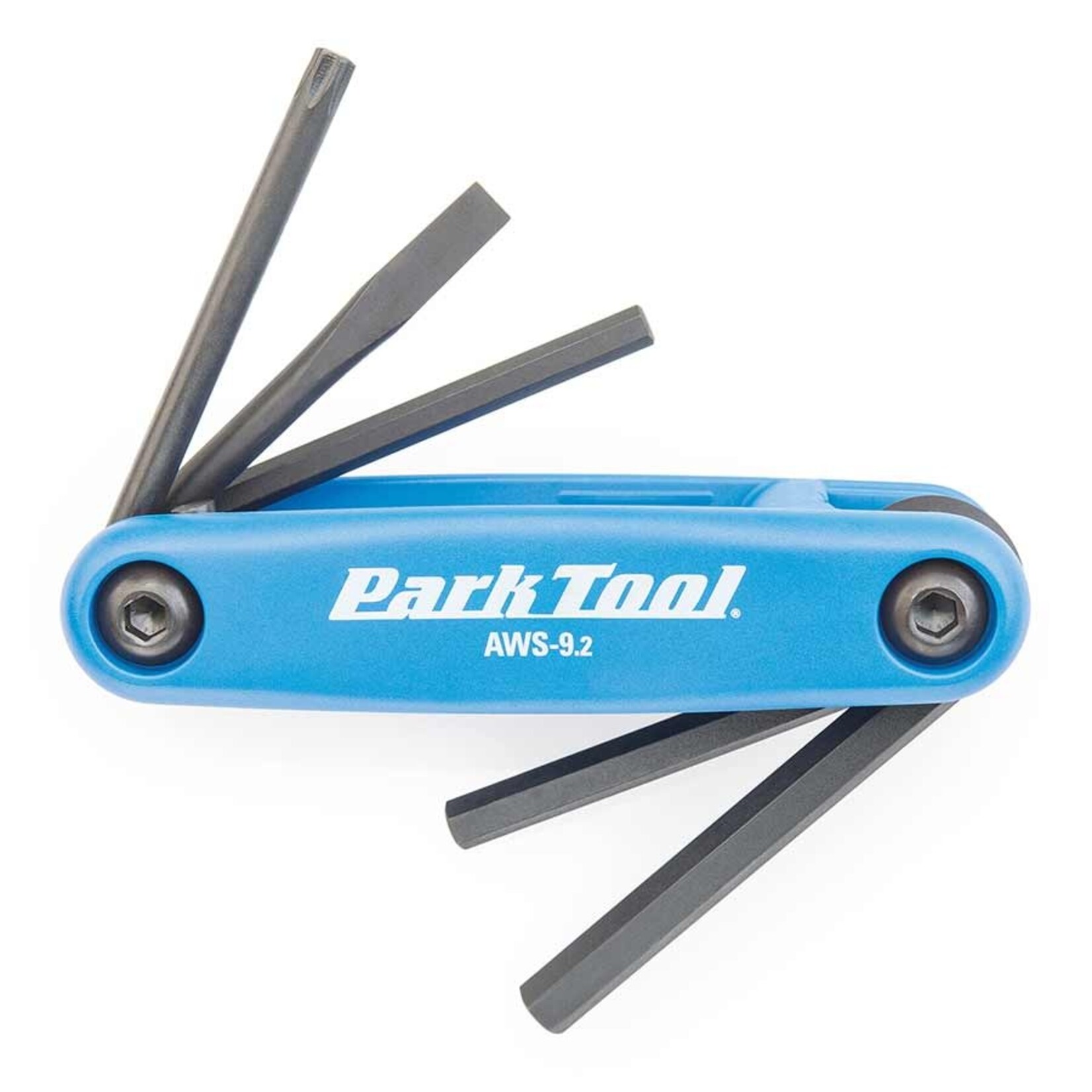 Park Tool Park Tool, AWS-9.2, Tournevis et clés hexagonales repliables, 4mm, 5mm, 6mm, plat et T25