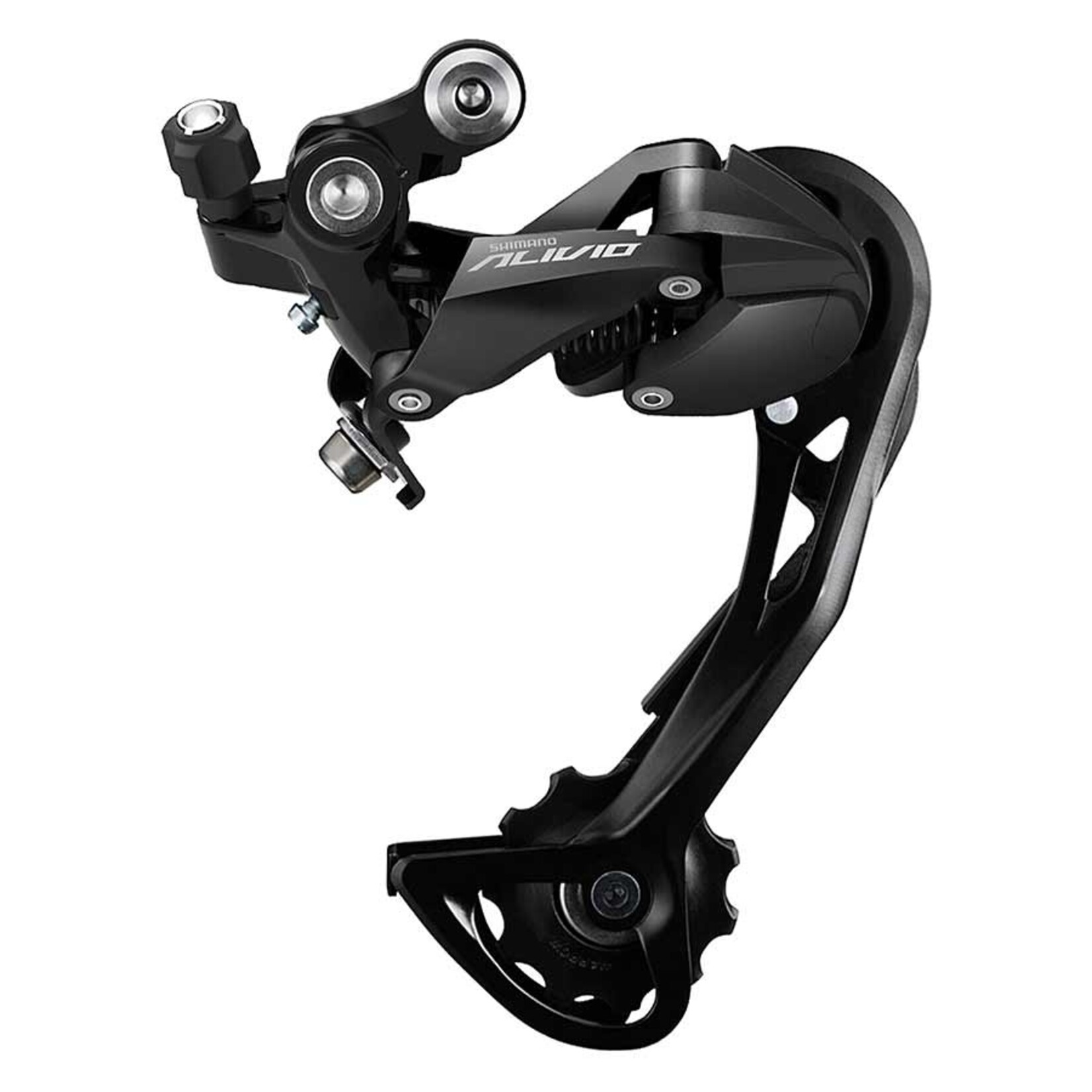Shimano REAR DERAILLEUR, RD-M3100, ALIVIO, SGS 9-SPEED, TOP NORMAL, SHADOW DESIGN, DIRECT ATTACHMENT