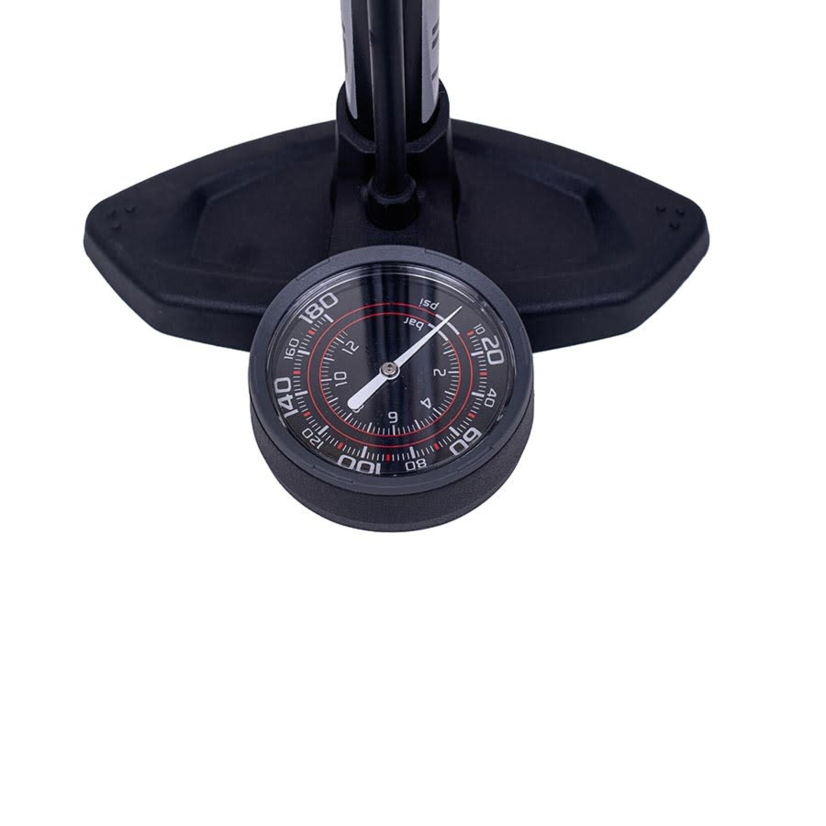 EVO EVO, Hurricane Comp, Floor Pump, SmartHead, 180psi, Black/Silver