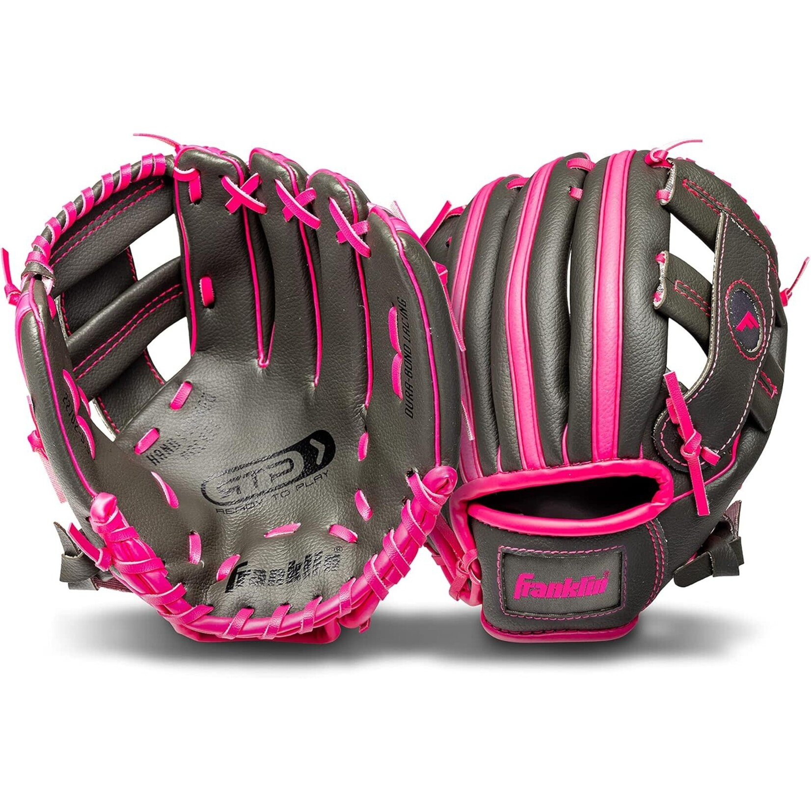 Franklin 9.5" GRAPHITE/PINK PVC W/BAL