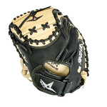 All-Star YOUTH COMP MITTS -  31.5" CATCHER'S MITT -  BLACK / TAN - LEFT CATCH
