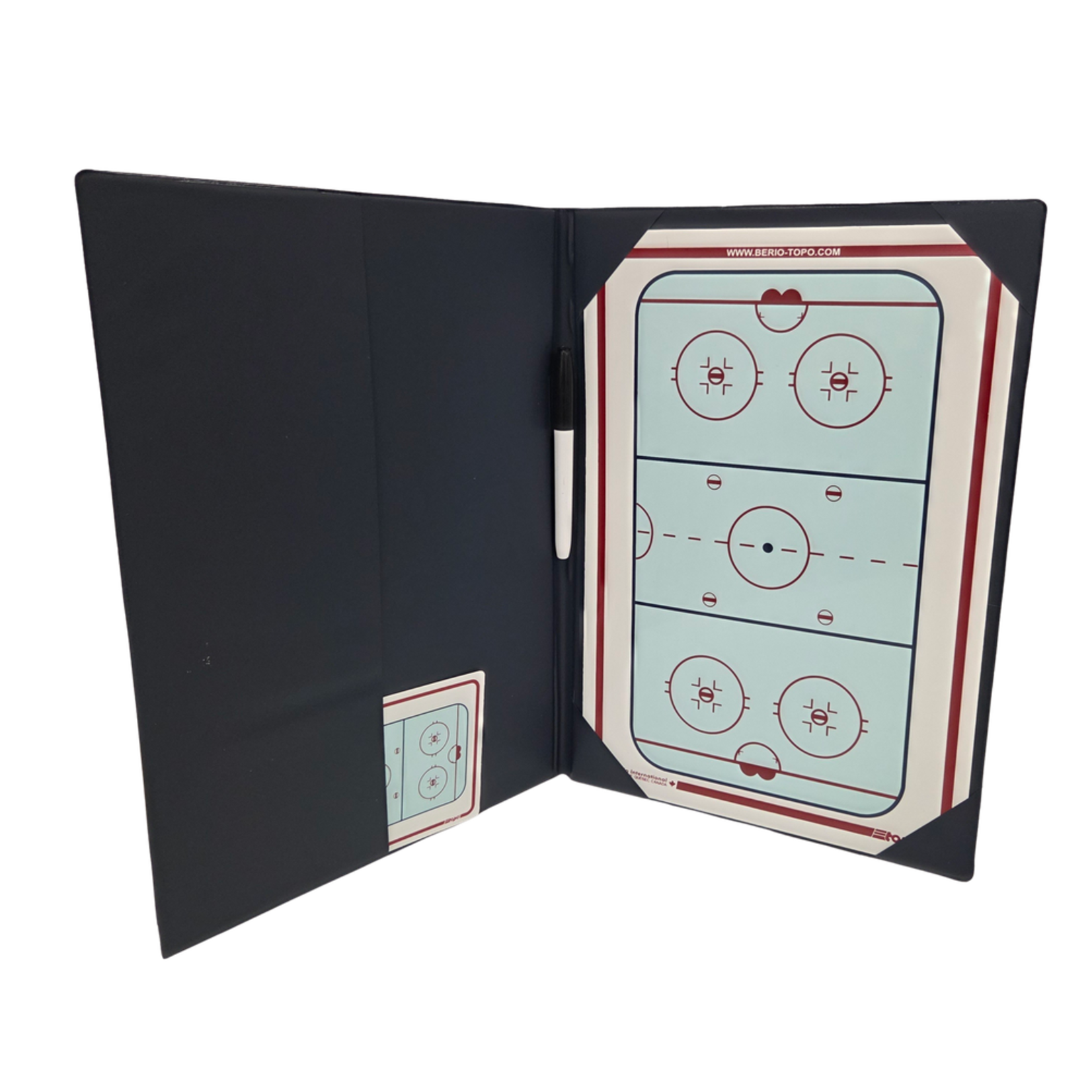 Topo Coach Tableau Deux Volets Topo Coach -  Hockey sur glace - 22"X15"