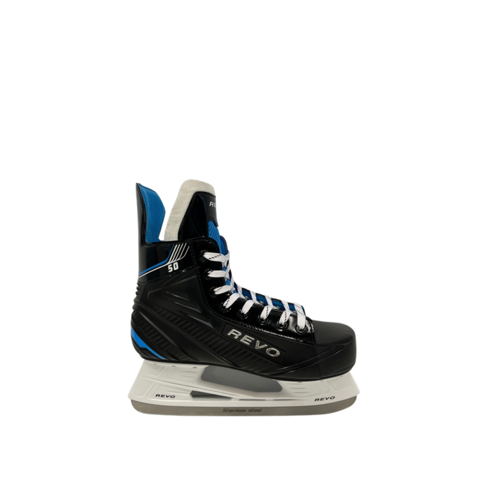 Patins Hockey monocoque REVO 50 Noir/Bleu