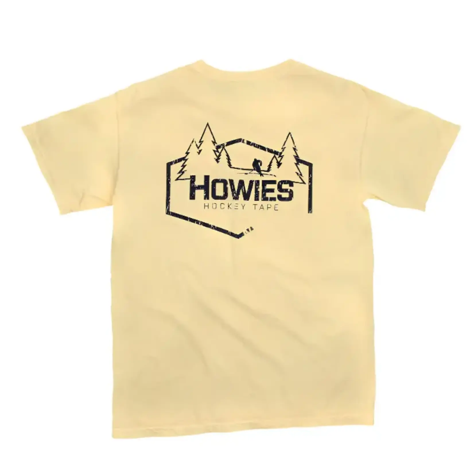 Howies HOWIES HOCKEY LIGHTHOUSE POCKET TEE XXL YELLOW