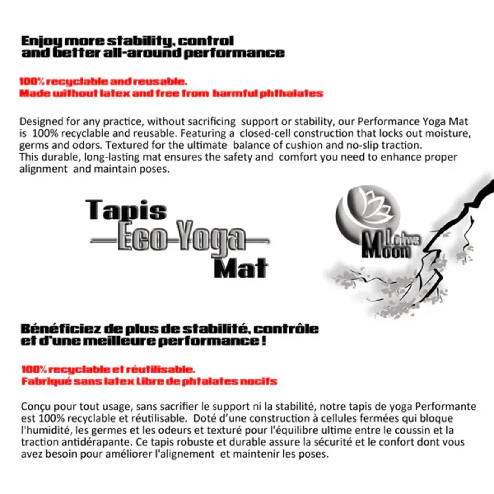 ATF MATELAS DE YOGA ATF ECO 6MM