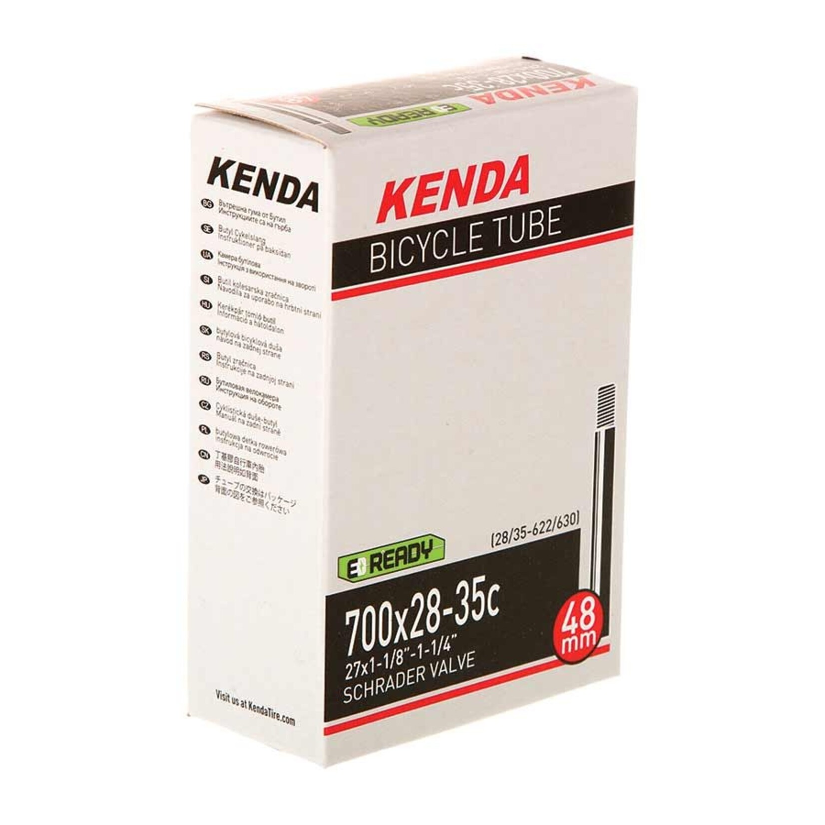 Kenda Kenda, Schrader, Tube, Schrader, Length: 48mm, 700C, 28-35C