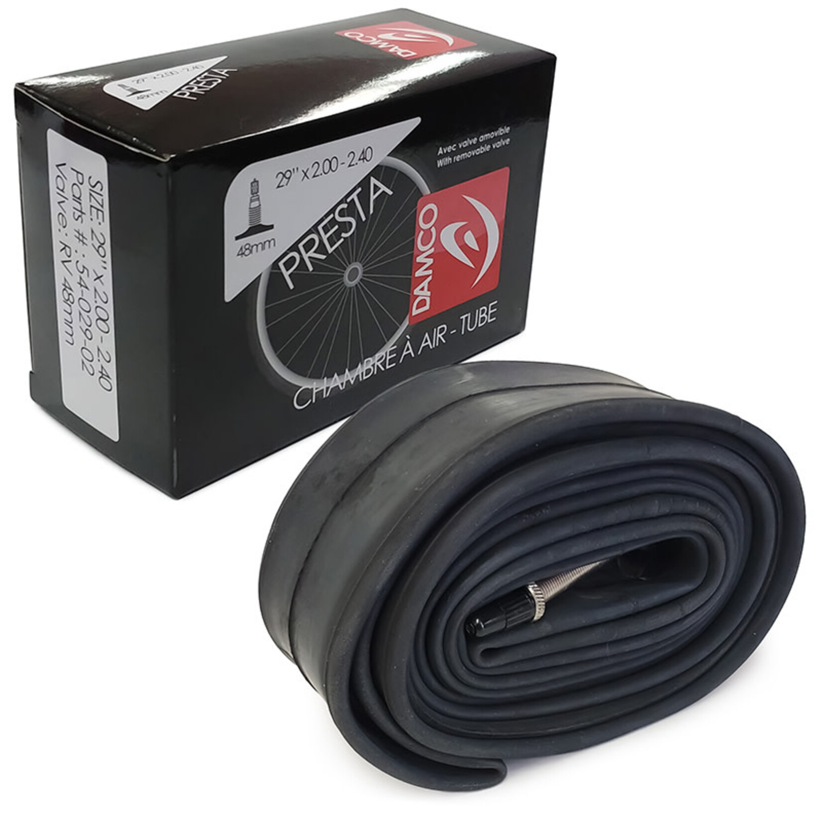 Damco TUBE DAMCO 29"X2.00-2.40, R/V 48MM, PRESTA
