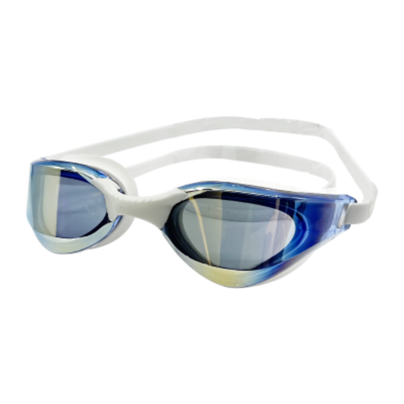 Scaup SCAUP SUNBAY SWIMMING GOGGLES COLOR WHITE MIRROR LENSES SENIOR