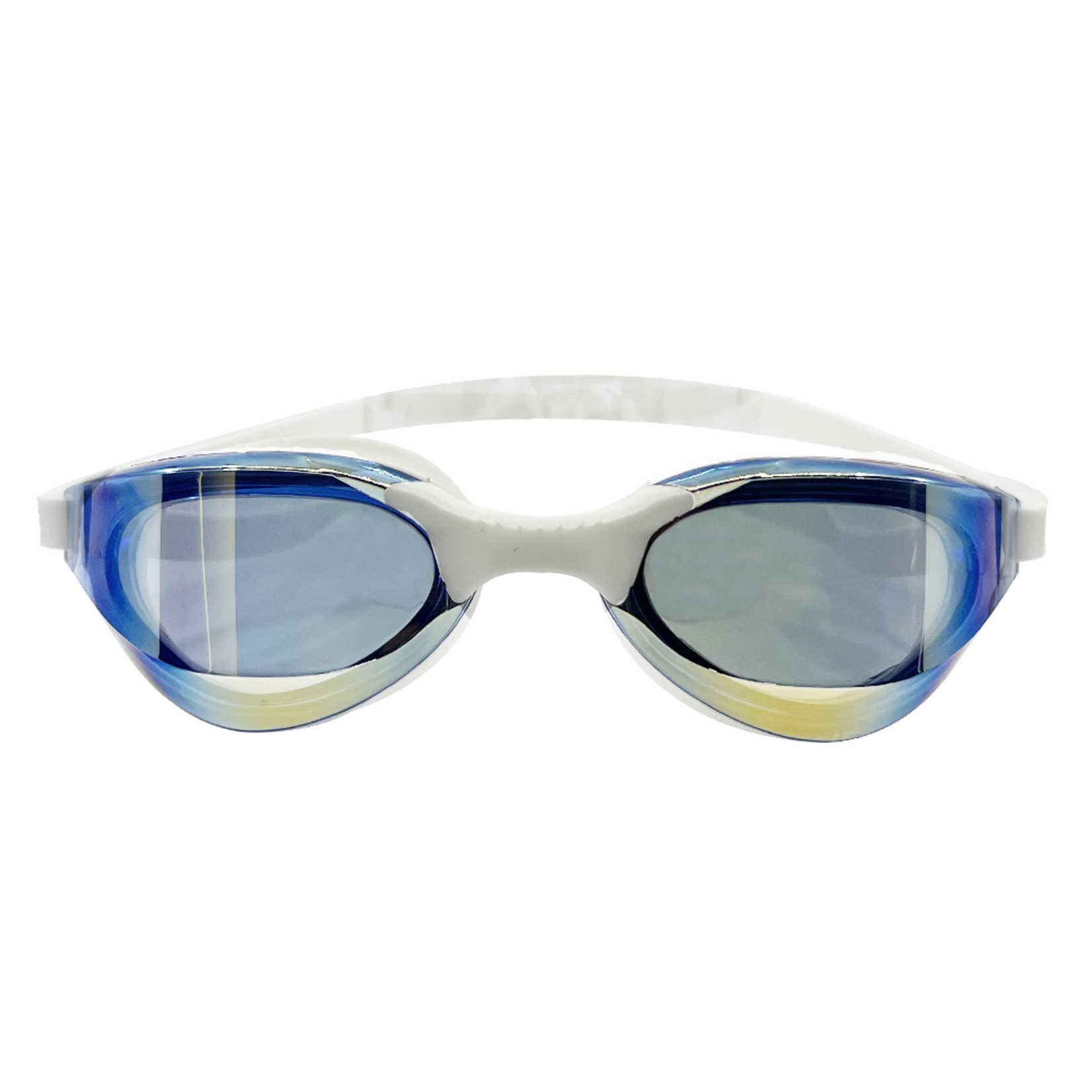 Scaup SCAUP SUNBAY SWIMMING GOGGLES COLOR WHITE MIRROR LENSES SENIOR