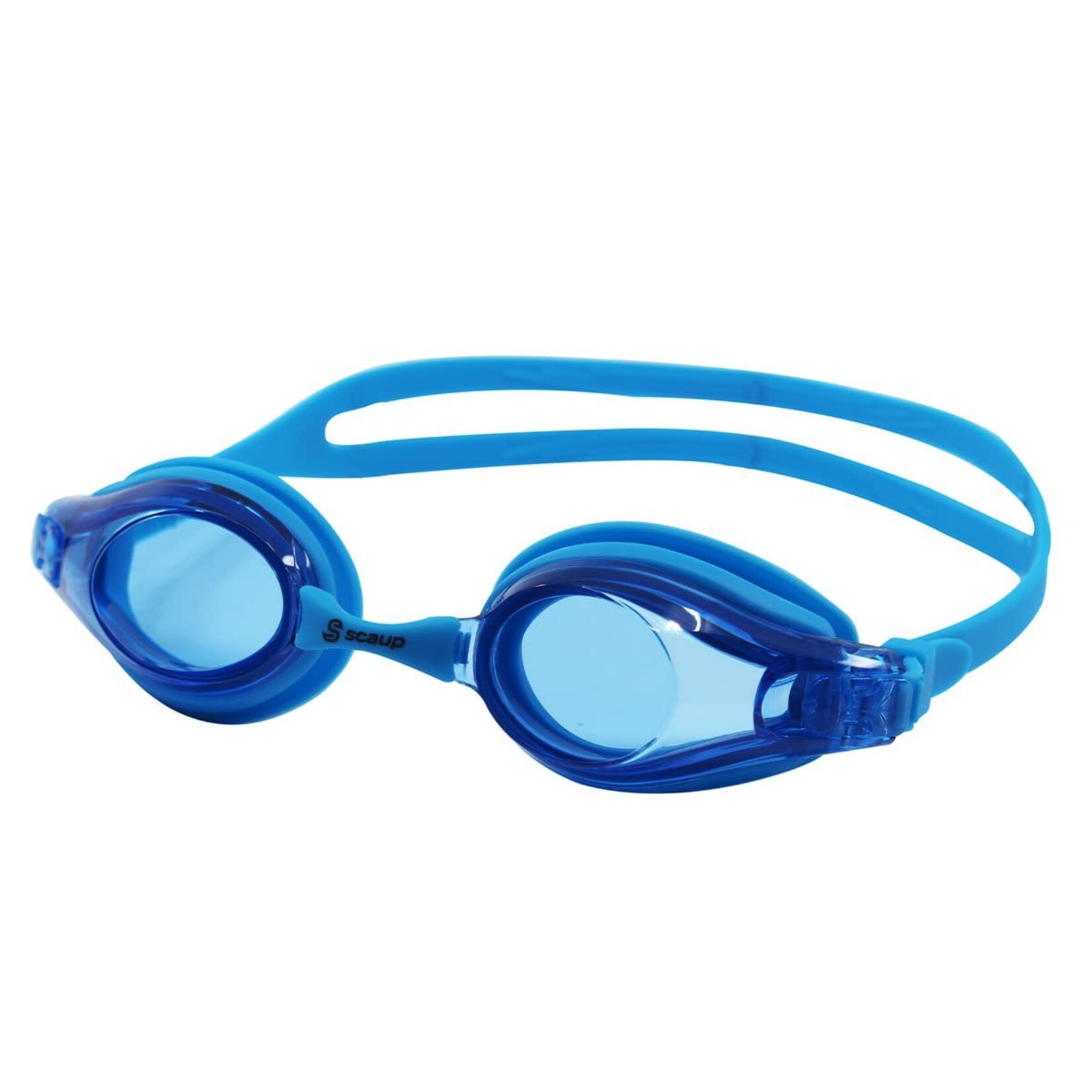 Scaup SCAUP SANDBANKS SWIMMING GOGGLES BLUE TINTED LENSES AGES 7 & UP