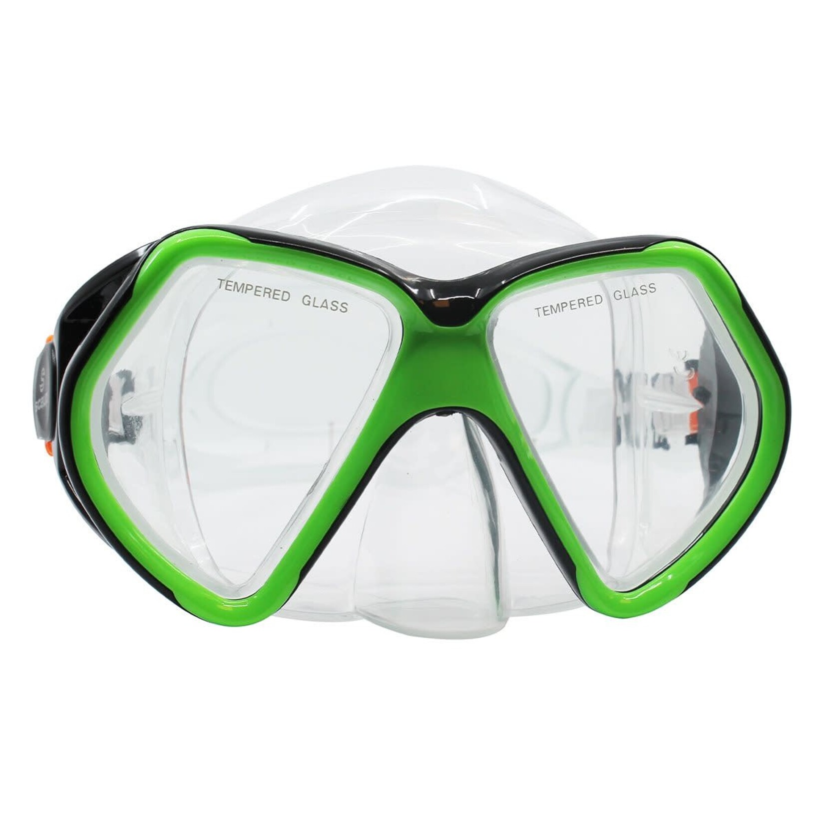 Scaup MASQUE DE PLONGÉE SCAUP AQUALUX LIME POUR ADULTES
