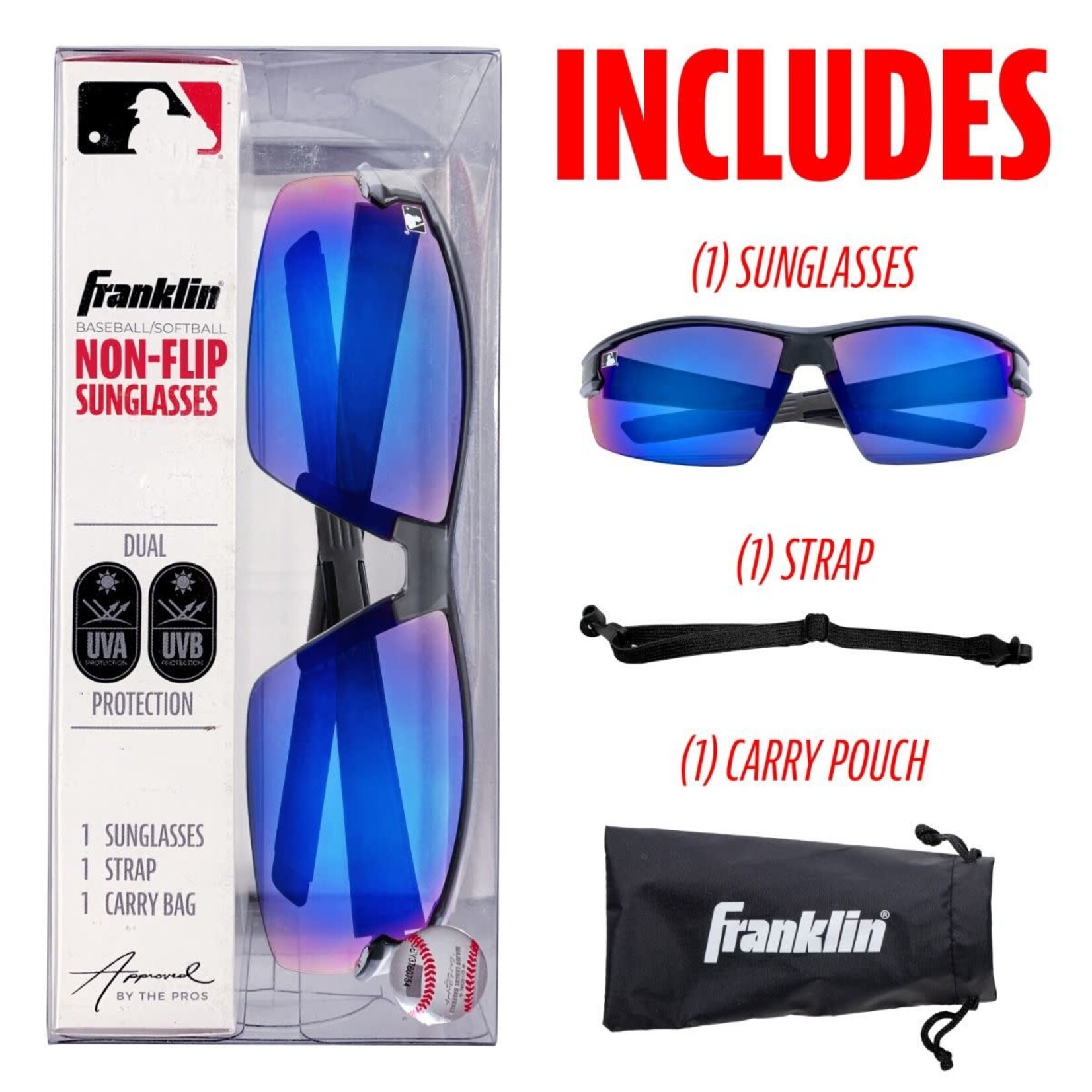 Franklin MLB® DELUXE FLIP UP SUNGLASSES