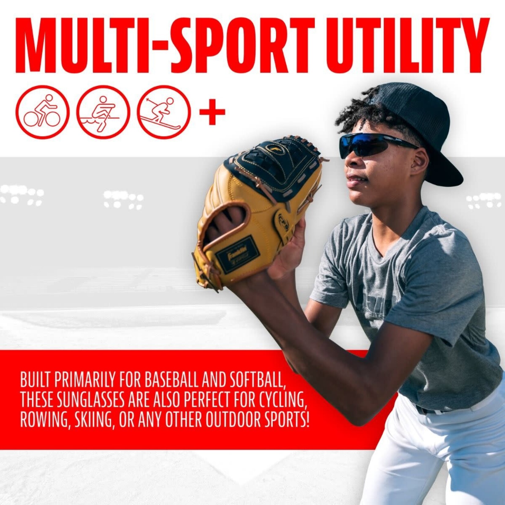 Franklin MLB® DELUXE FLIP UP SUNGLASSES