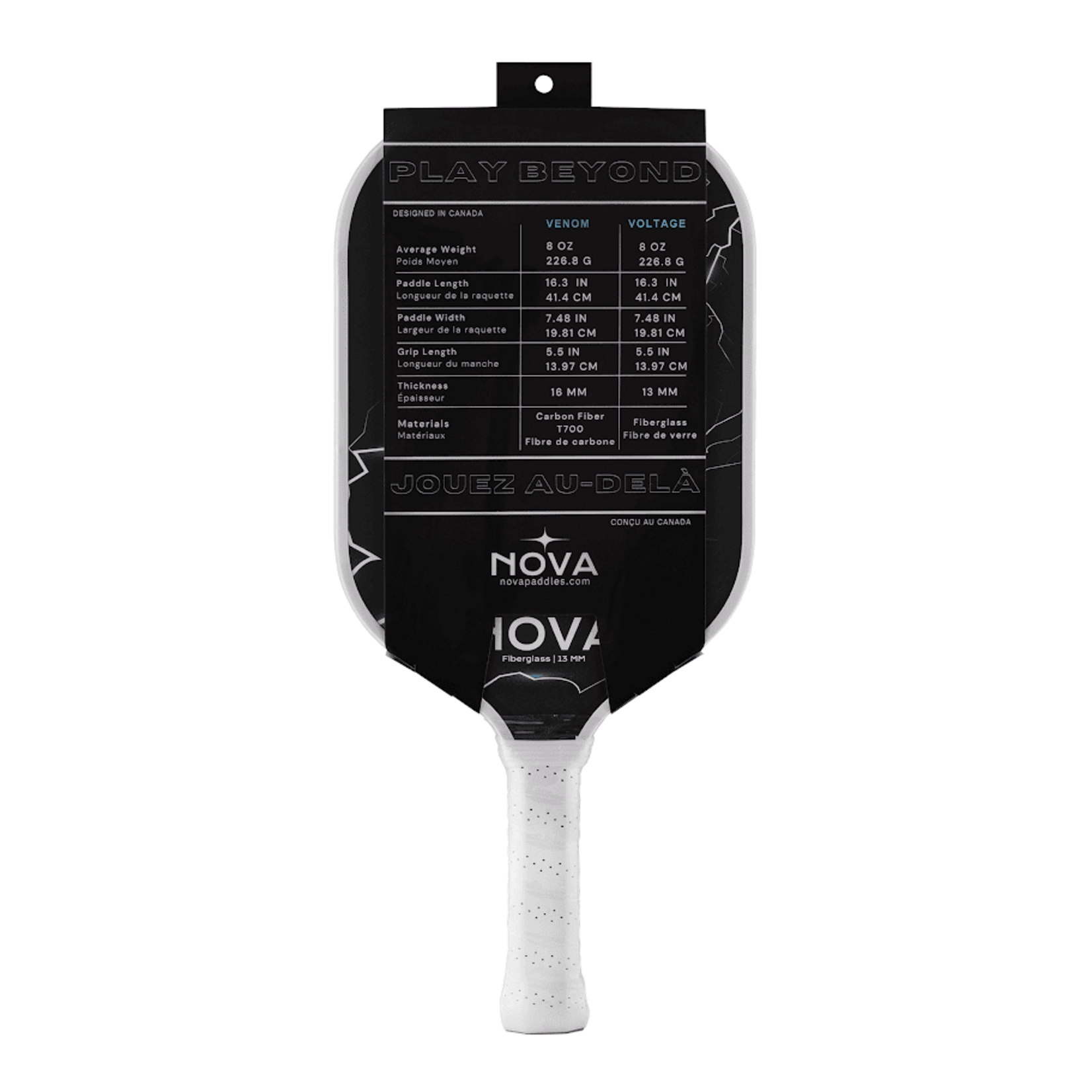 Nova Paddles Inc RAQUETTE DE PICKLEBALL NOVA VOLTAGE