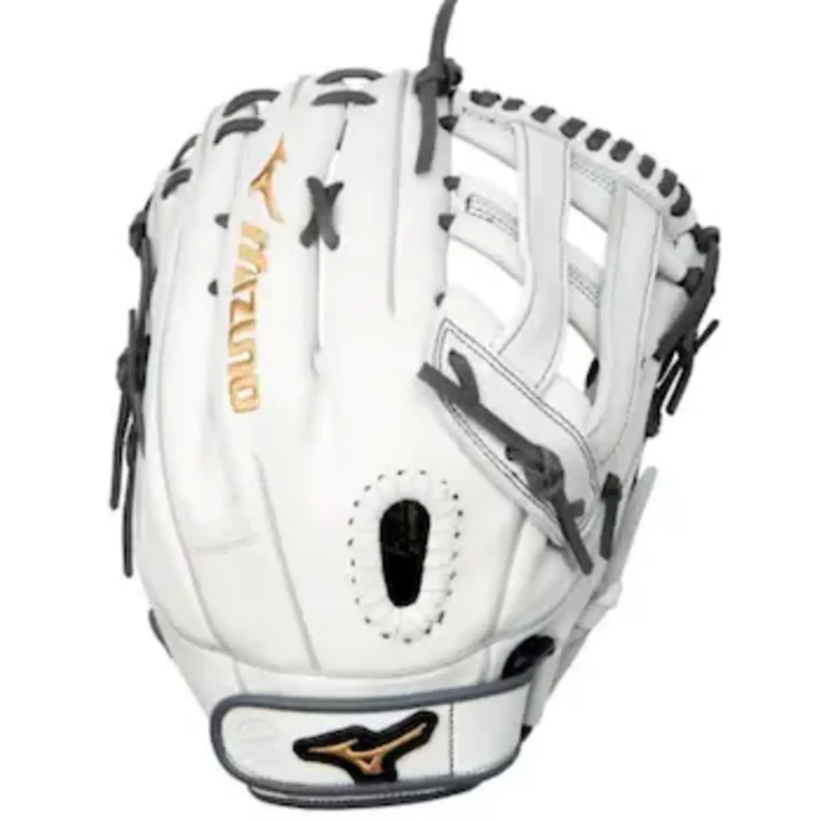 Mizuno MVP Prime Fastpitch Softball Glove 13" WHITE-GREY (R091)