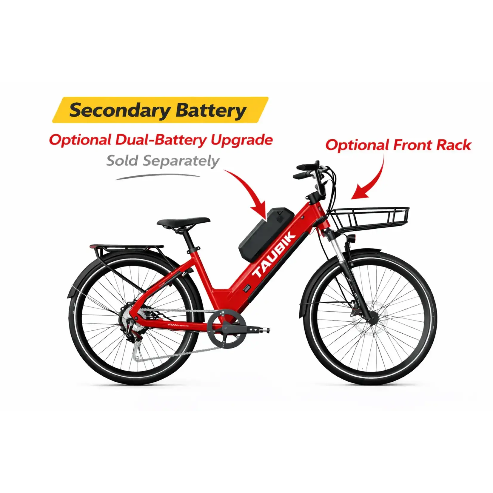 Taubik Blackburn 260T 26" Step Thru Taupe