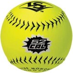 Louisville (Canada) LS LOUISVILLE SLUGGER BALLS NSA SOFTBALLS NSA Approved Softball 12'' COR. 52 Compression: 300 LBS NSA Yellow