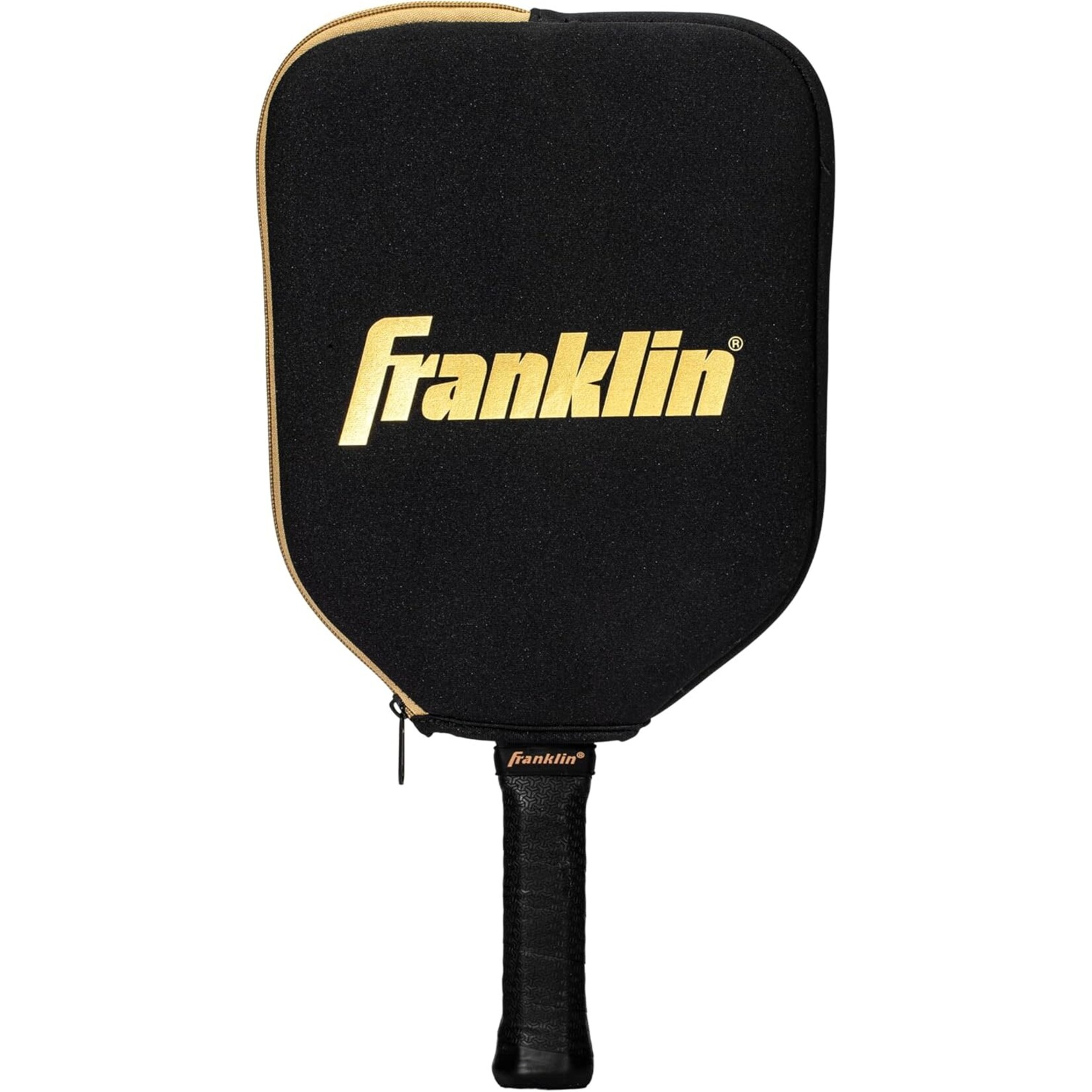 Franklin FRANKLIN PICKLEBALL SINGLE PADDLE COVER- BLACK/GOLD
