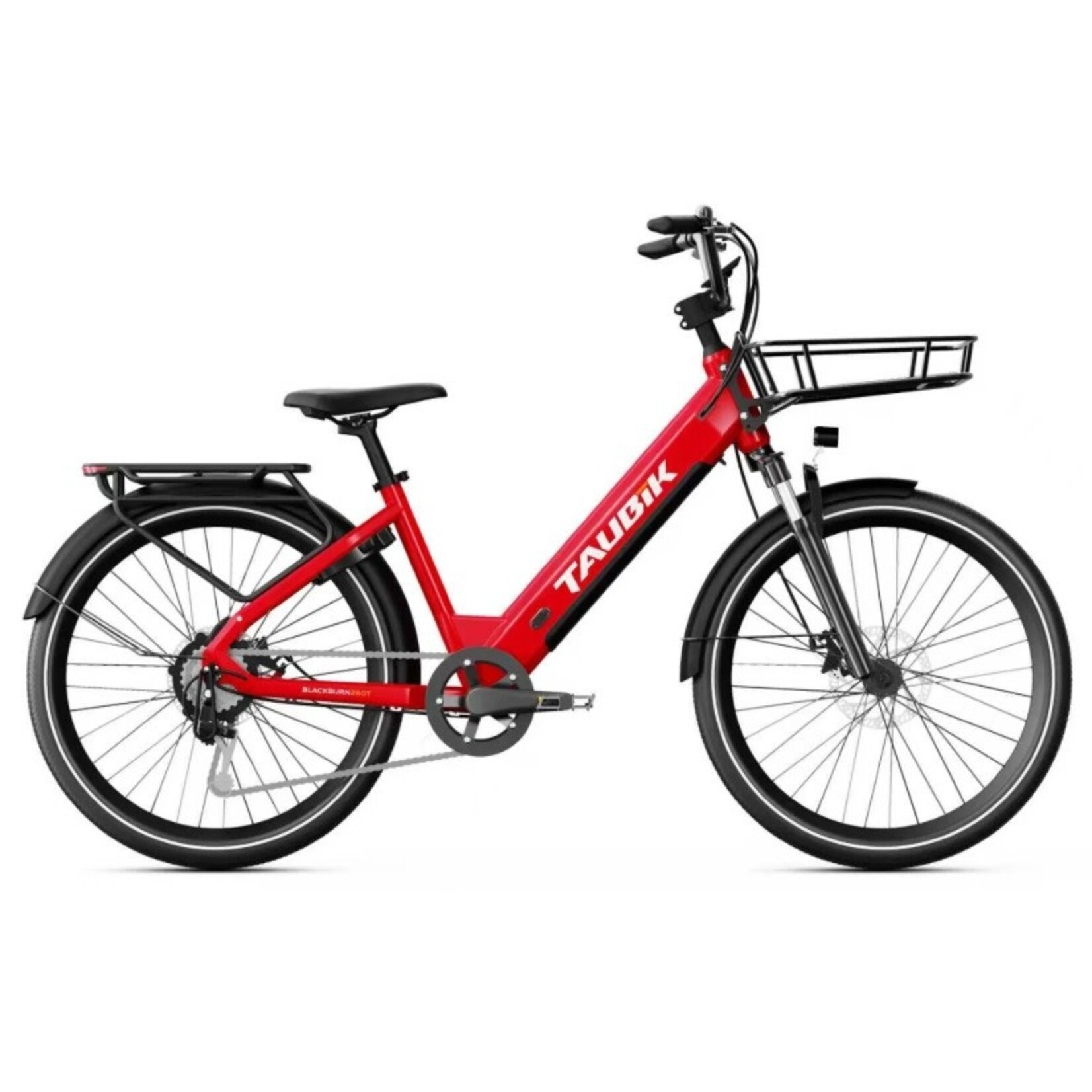 Taubik E-BIKE THRU-STEP TAUBIK BLACKBURN 260T 26"