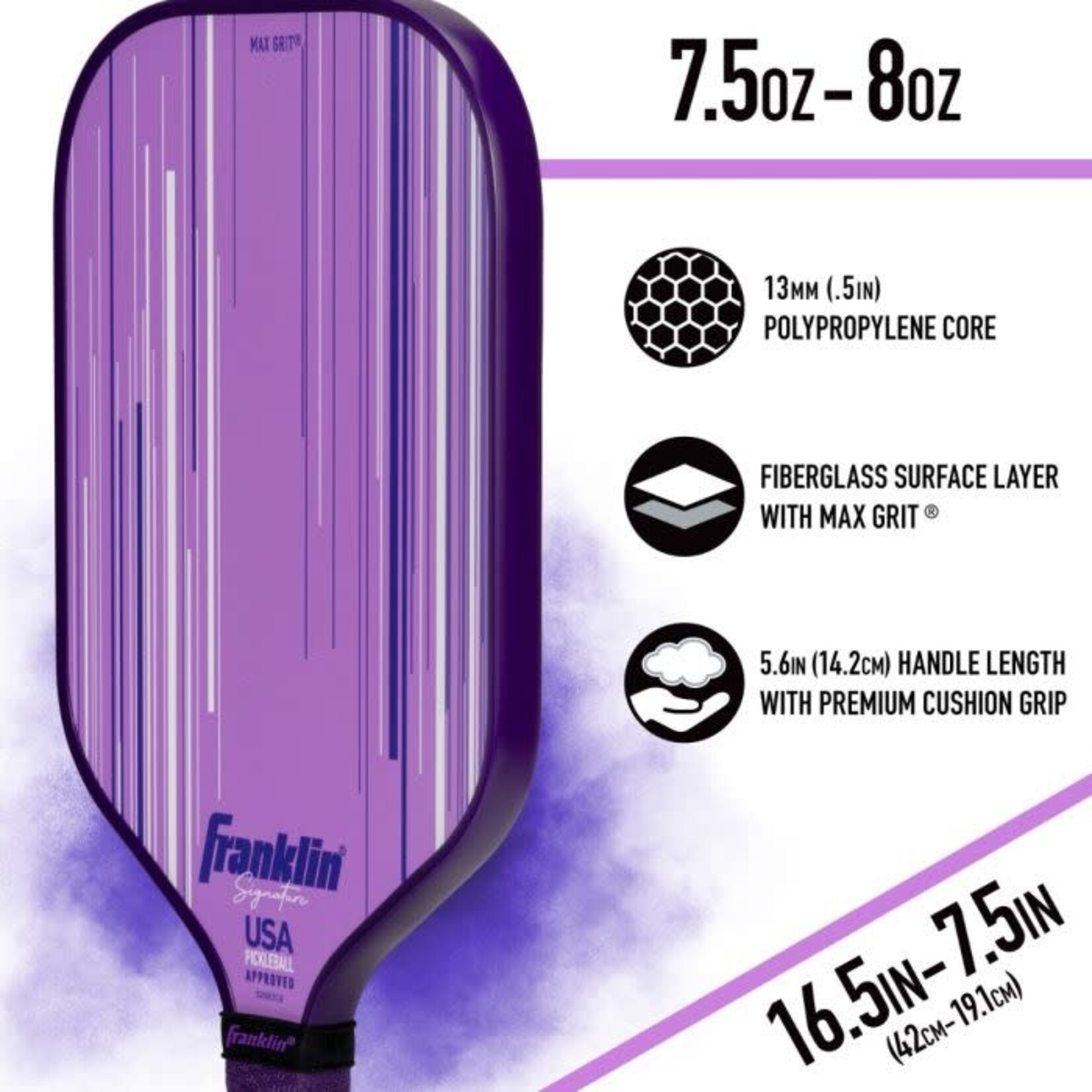Franklin FRANKLIN SIGNATURE PRO SERIES - 16MM  LILAC