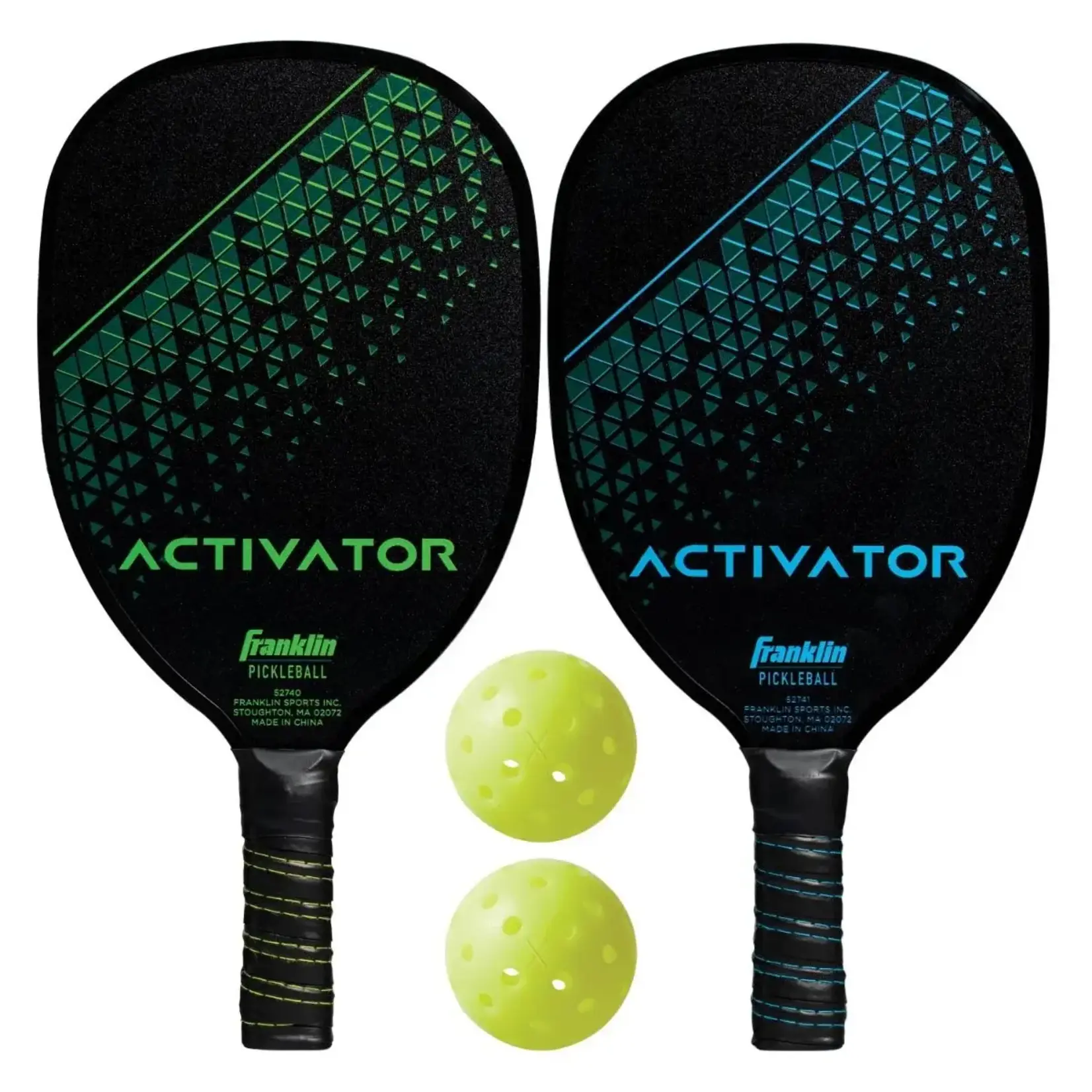 Franklin FRANKLIN PICKLEBALL - 2 PLAYER WOODEN PADDLE & BALL SET