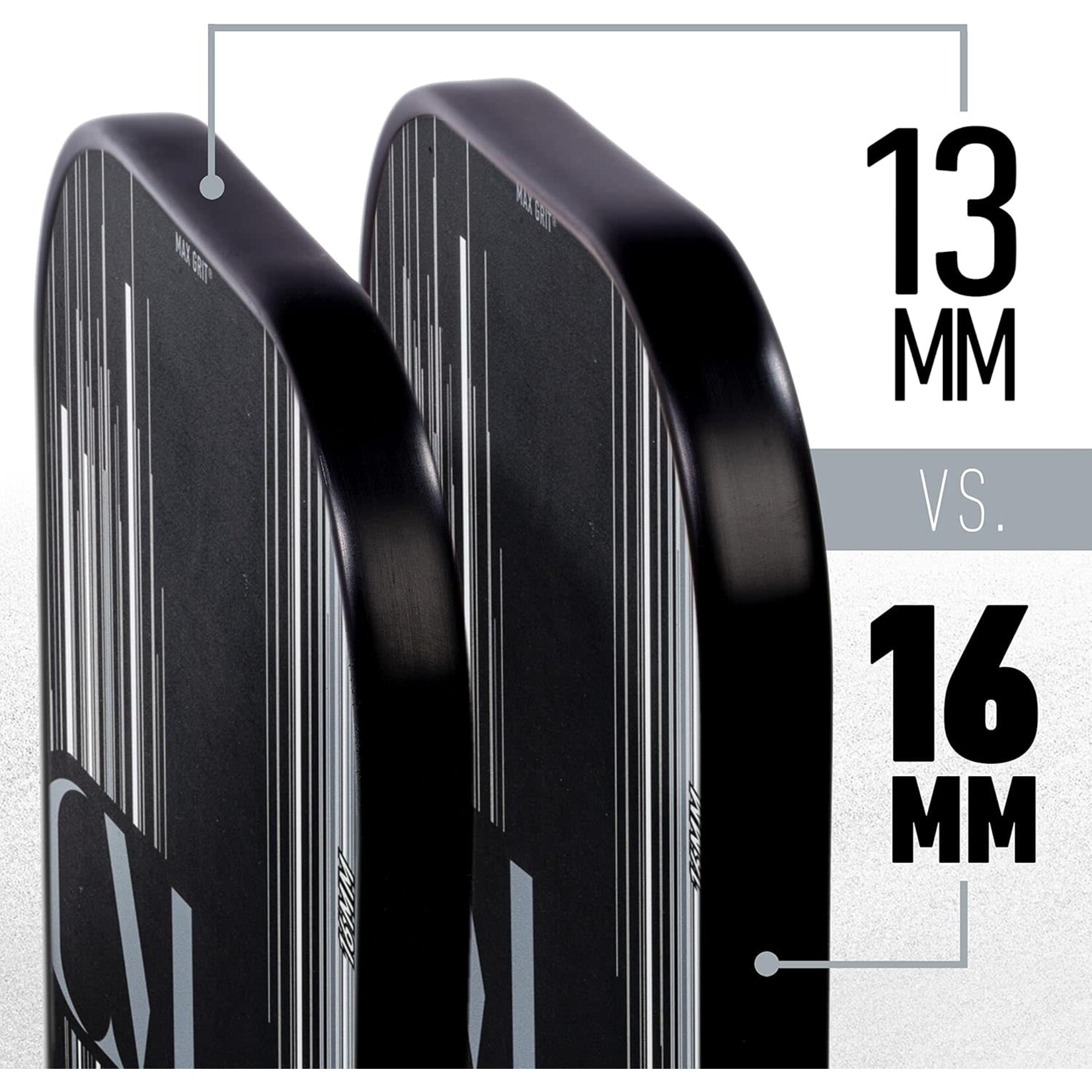 Franklin FRANKLIN PICKLEBALL - CHRISTINE MCGRATH PADDLE - BLACK -13 mm