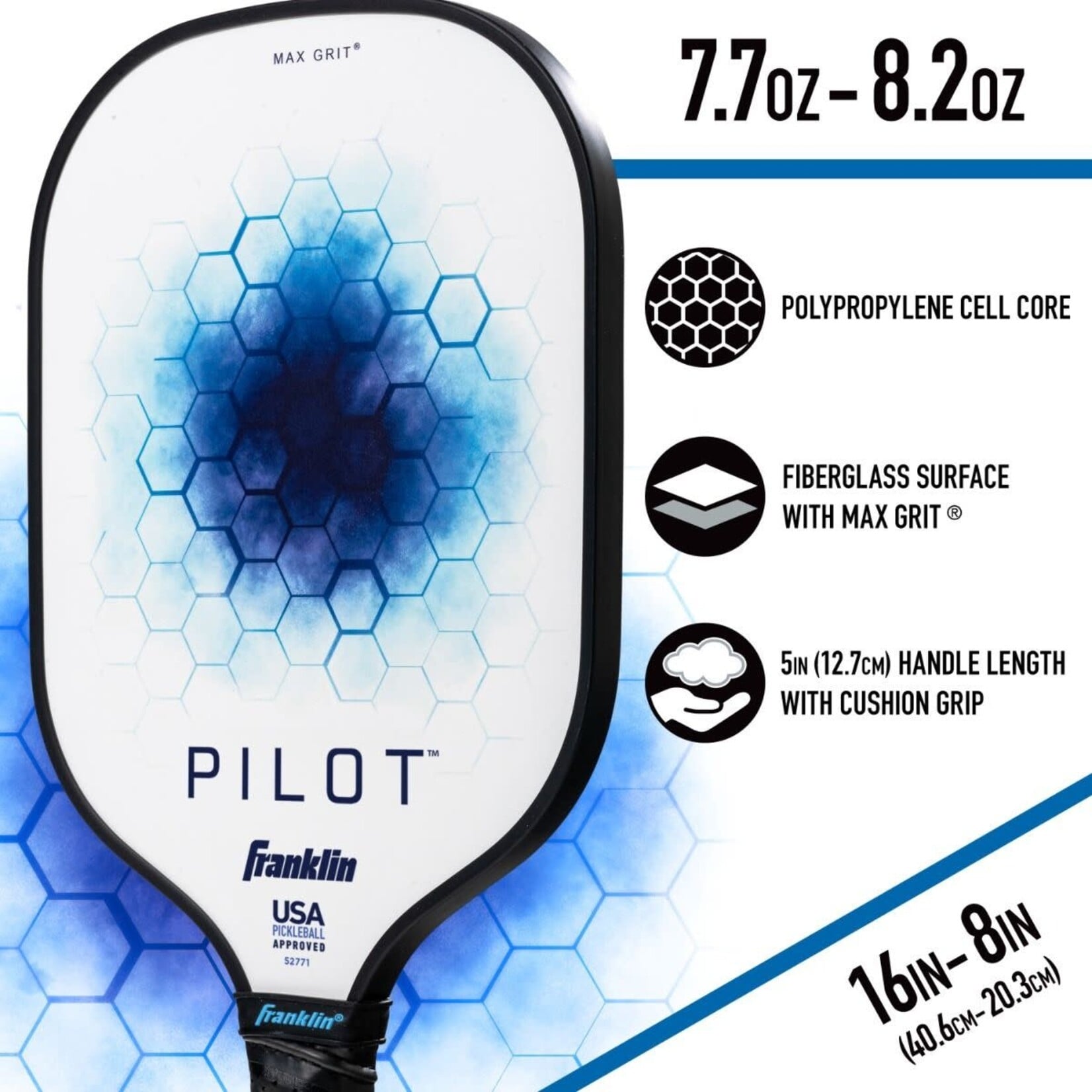 Franklin Performance Paddle Series - Pilot - 2 Player Set