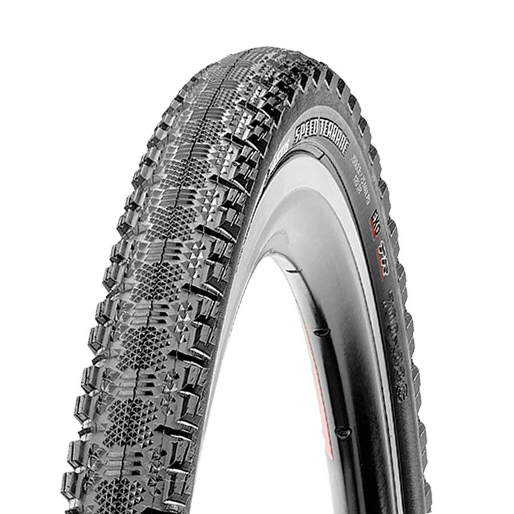 Maxxis Maxxis, Speed Terrane, 700x33C, Folding, Dual, Tubeless Ready, EXO, 120TPI, 75PSI, Black