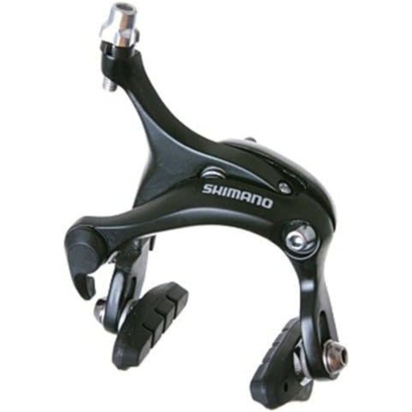Shimano CALIPER BRAKE, BR-R451, REAR, CS57, W/R50T2 SHOE, 10.5MM SUNKEN NUT, BLACK ONE 32C