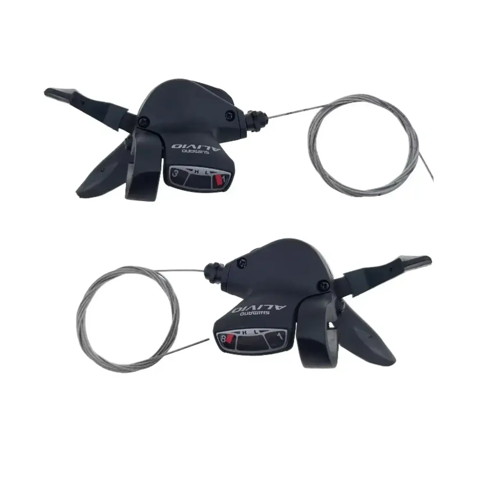 Shimano Shimano, Alivio SL-M410, Levier de vitesse, 3X8vit., Paire