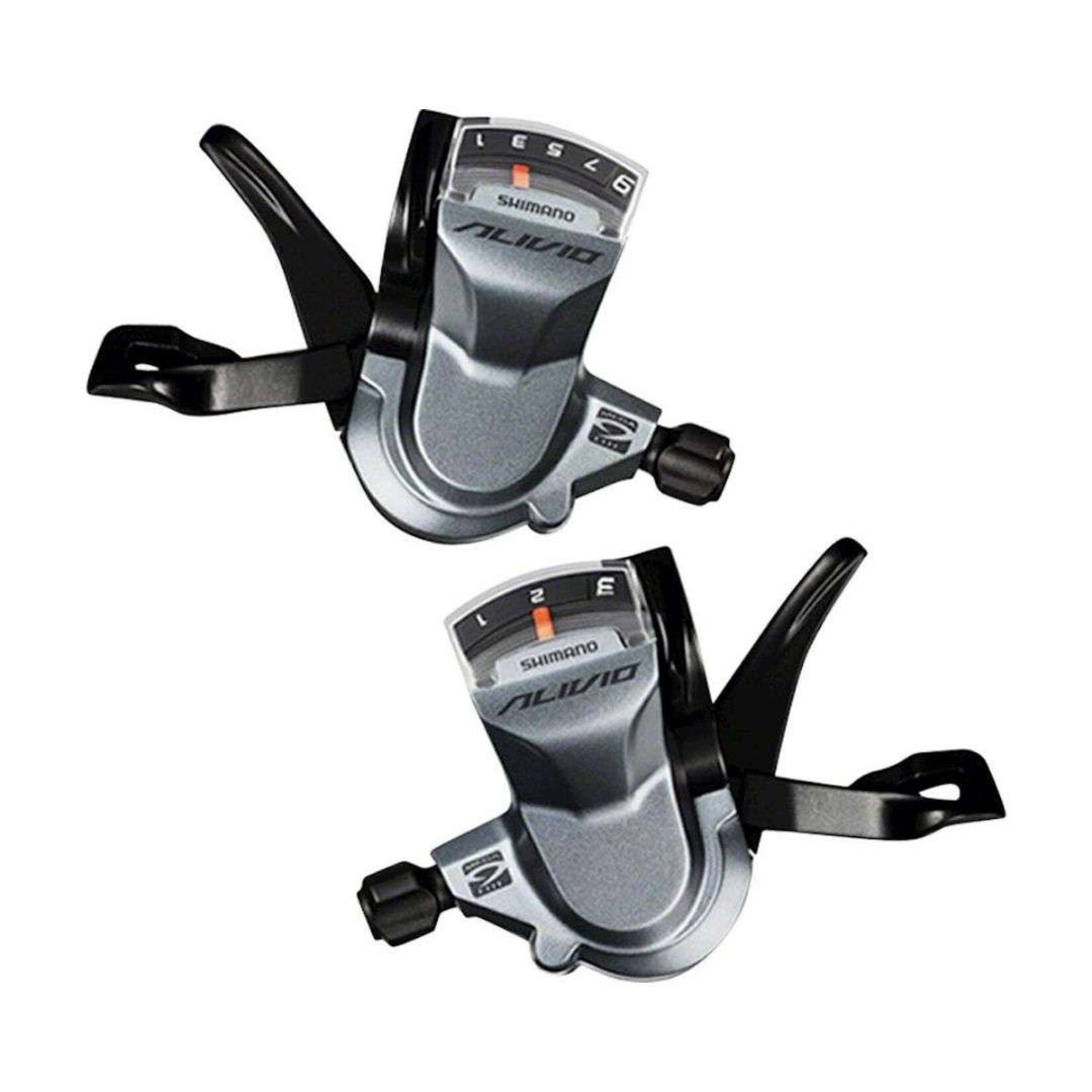 Shimano Shimano, Alivio SL-M4000, Shift levers, 3x9sp, Pair
