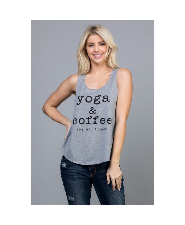 Yoga & Coffee Tank