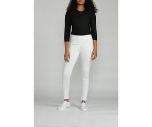 White Denim Leggings - Pique Boutique