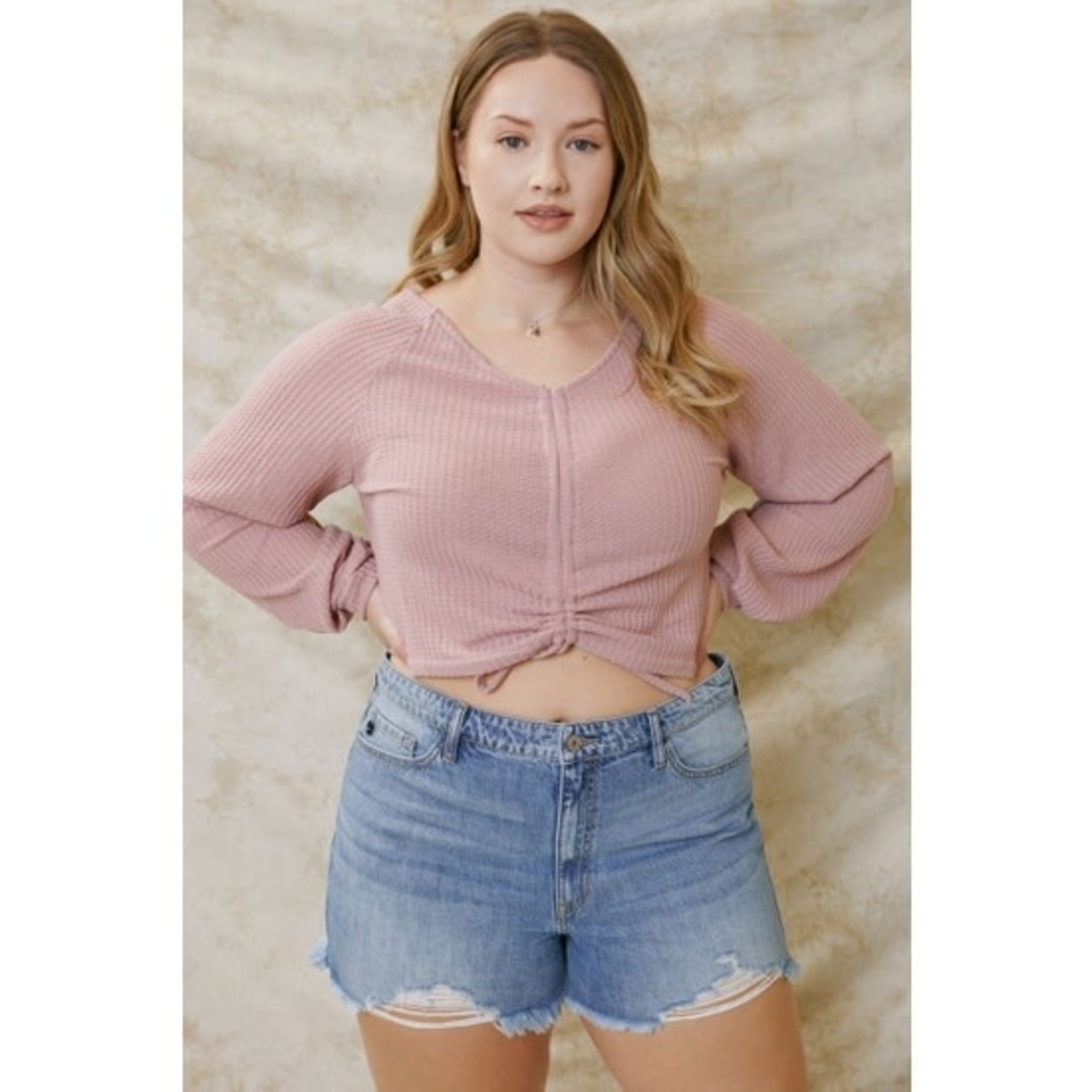 High Rise Mom Shorts - Pique Boutique