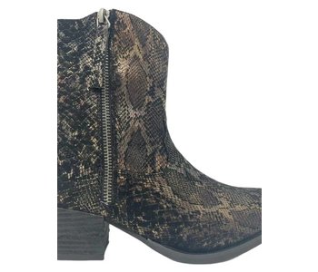 Heavenly Snake Print Boots