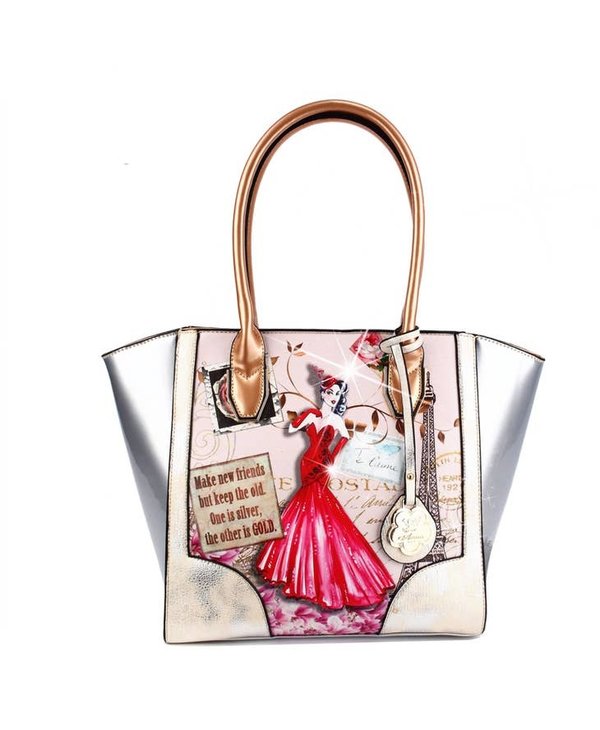 Lady Luck Tote - Silver