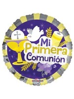 18 IN   Mi Primera Comunion Dove FOIL BALLOON