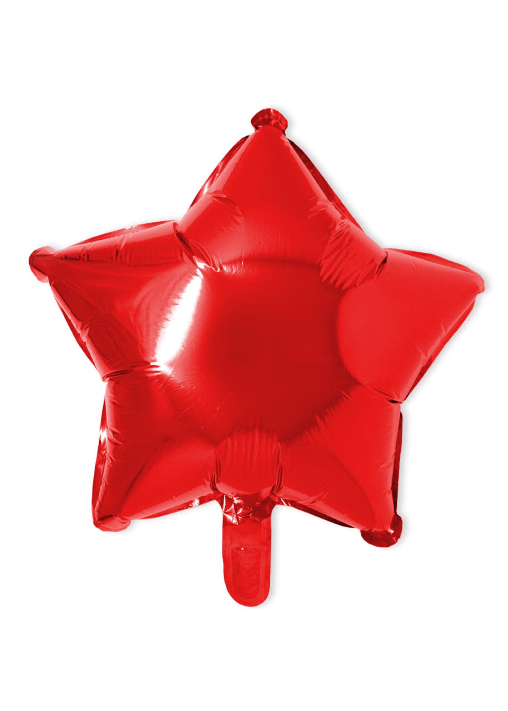 18 INch STAR SHINY RED FOIL