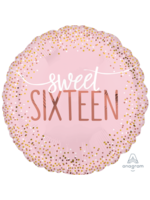 18" Sweet 16 Blush FOIL BALLOON