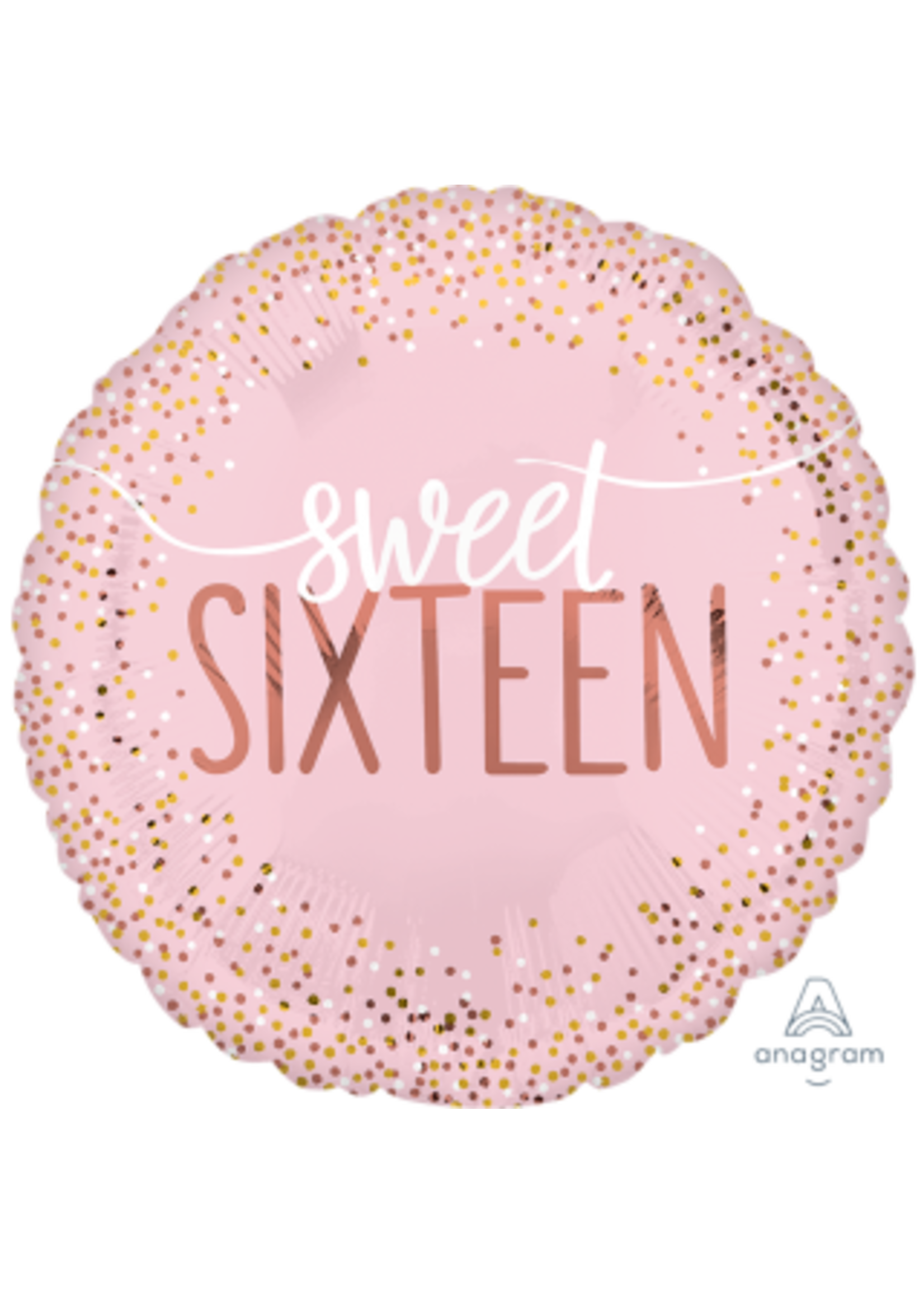 18" Sweet 16 Blush FOIL BALLOON