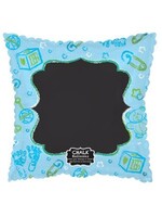 18” Baby Boy Chalkboard FOIL BALLOON