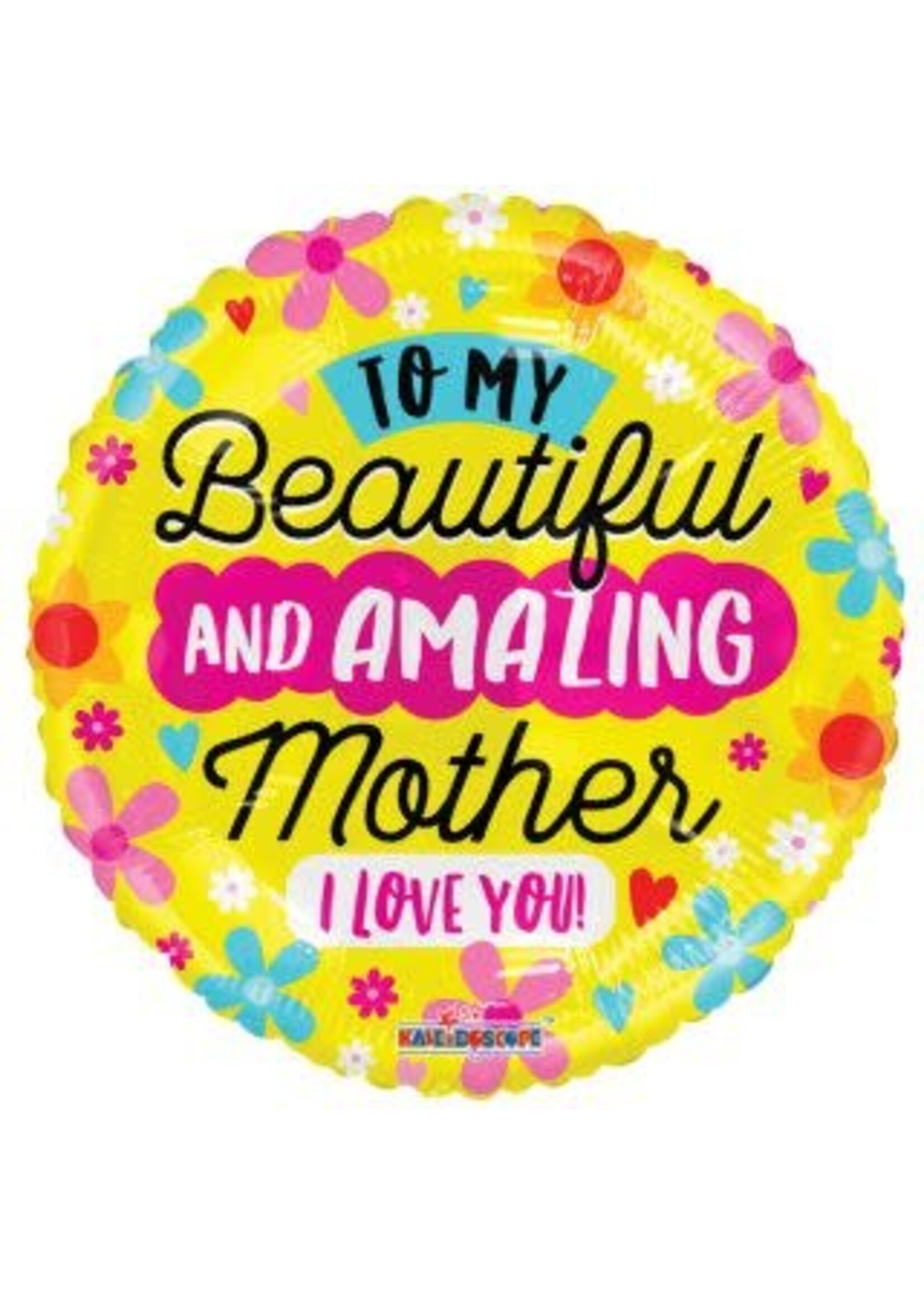 18” My Amazing Mom FOIL BALLOON