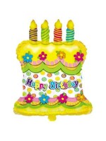 28IN Happy Birthday Cake