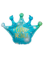 Party Supply USA 30 IN FOIL PRINCE CROWN BALLOON