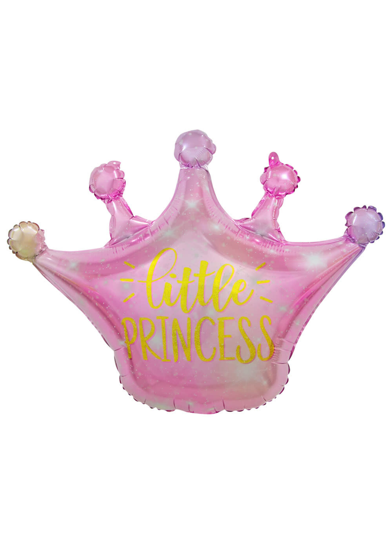 Party Supply USA 30 IN FOIL PRINCESS CROWN BALLOON