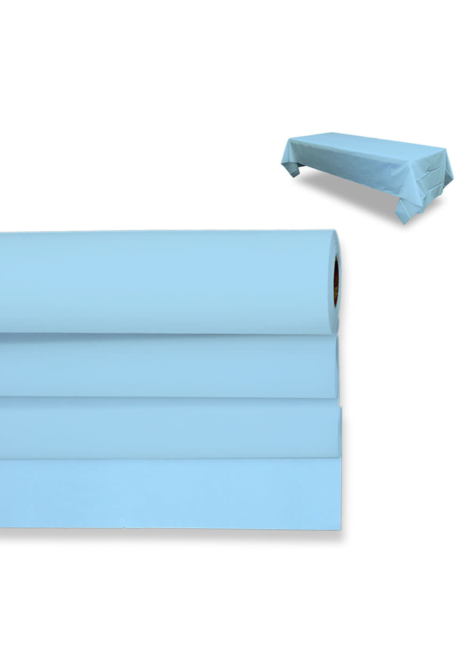 40IN X 100FT TABLE ROLL BABY BLUE