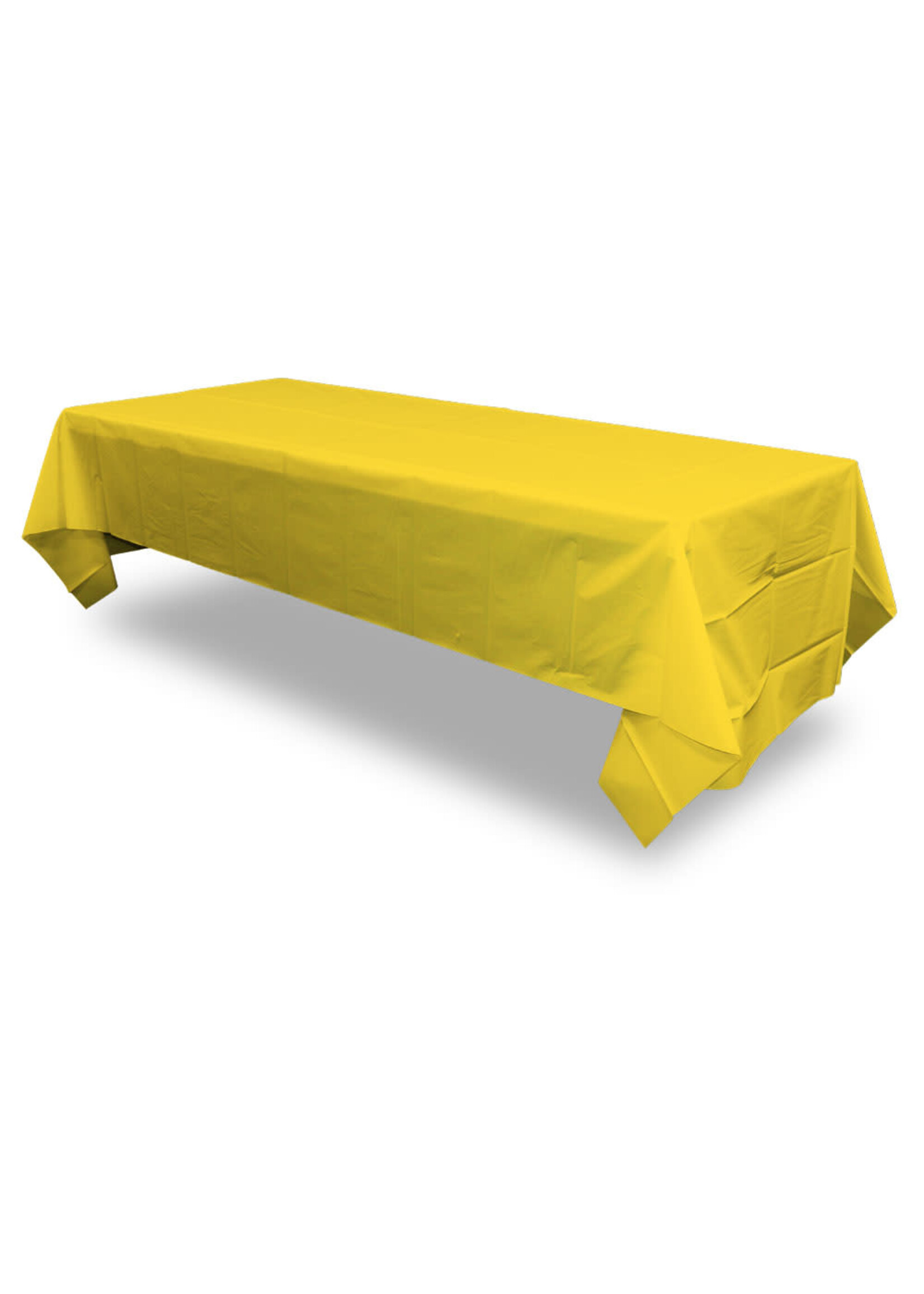 54IN X 108IN TABLECOVER YELLOW