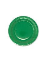 7IN PAPER PLATE 20CT GREEN