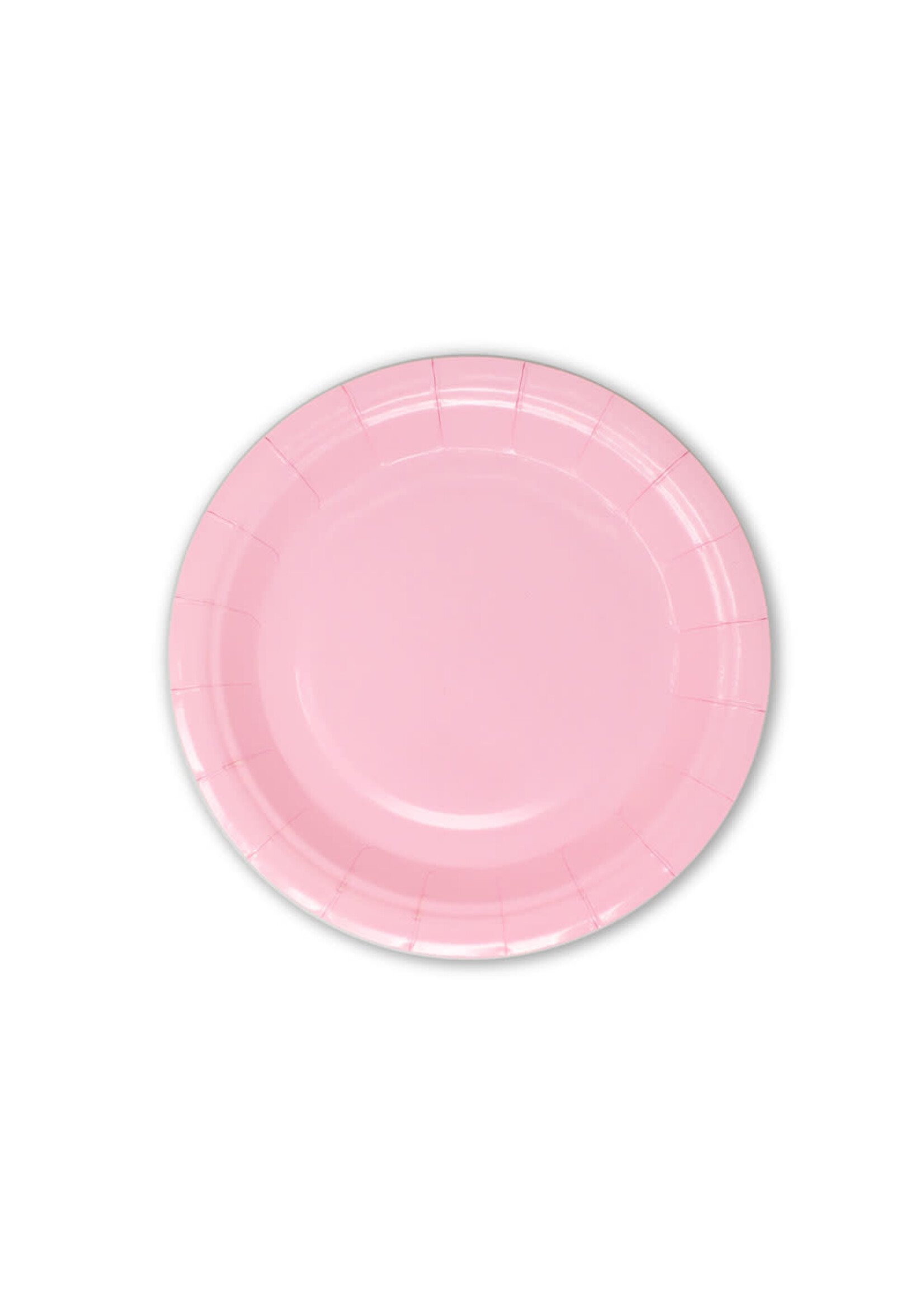 7IN PAPER PLATE 20CT PINK
