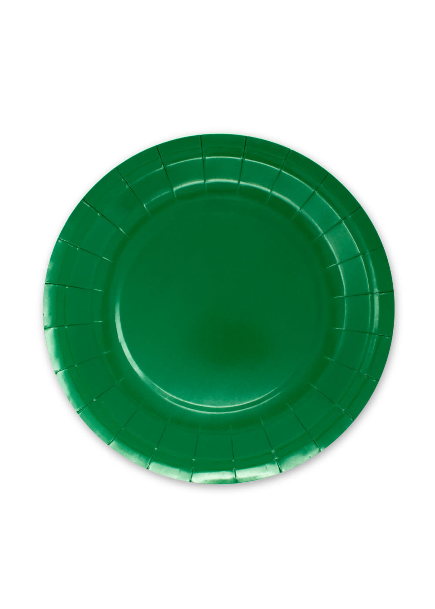 9IN PAPER PLATE 20CT GREEN